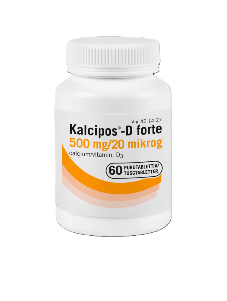 kalcipos钙片含20微克维生素D