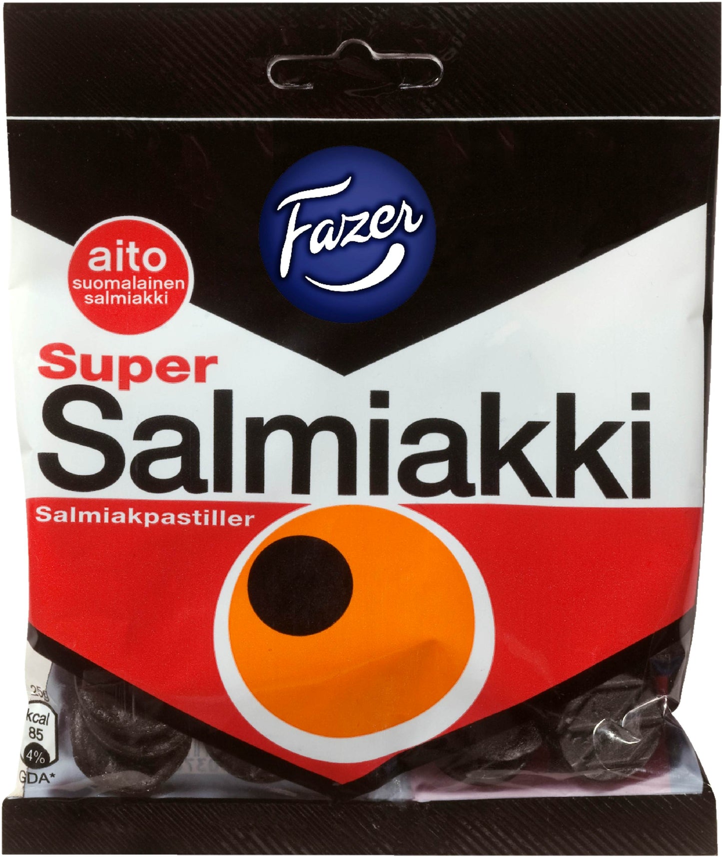 Fazer Super Salmiakki 甘草糖80 g