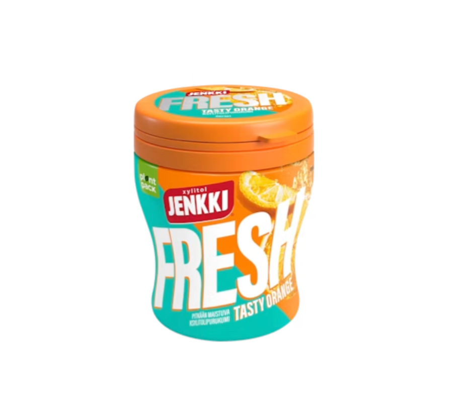 Jenkki 橙味木糖醇口香糖 70g