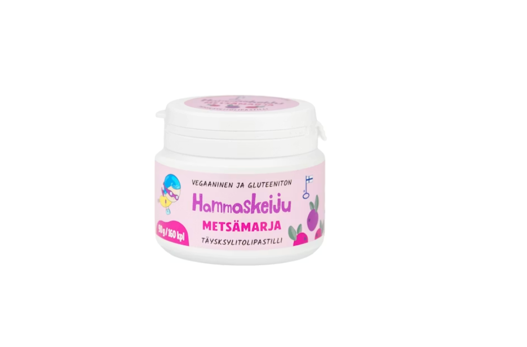 Hammaskeiju 莓果味木糖醇含片 90g