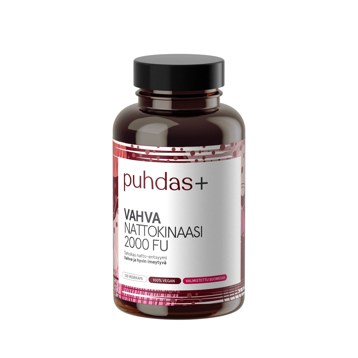 Puhdas+ 纳豆消化酶胶囊120粒