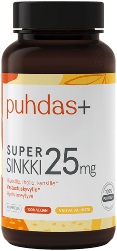 Puhdas+ 超级锌25毫克 60kaps