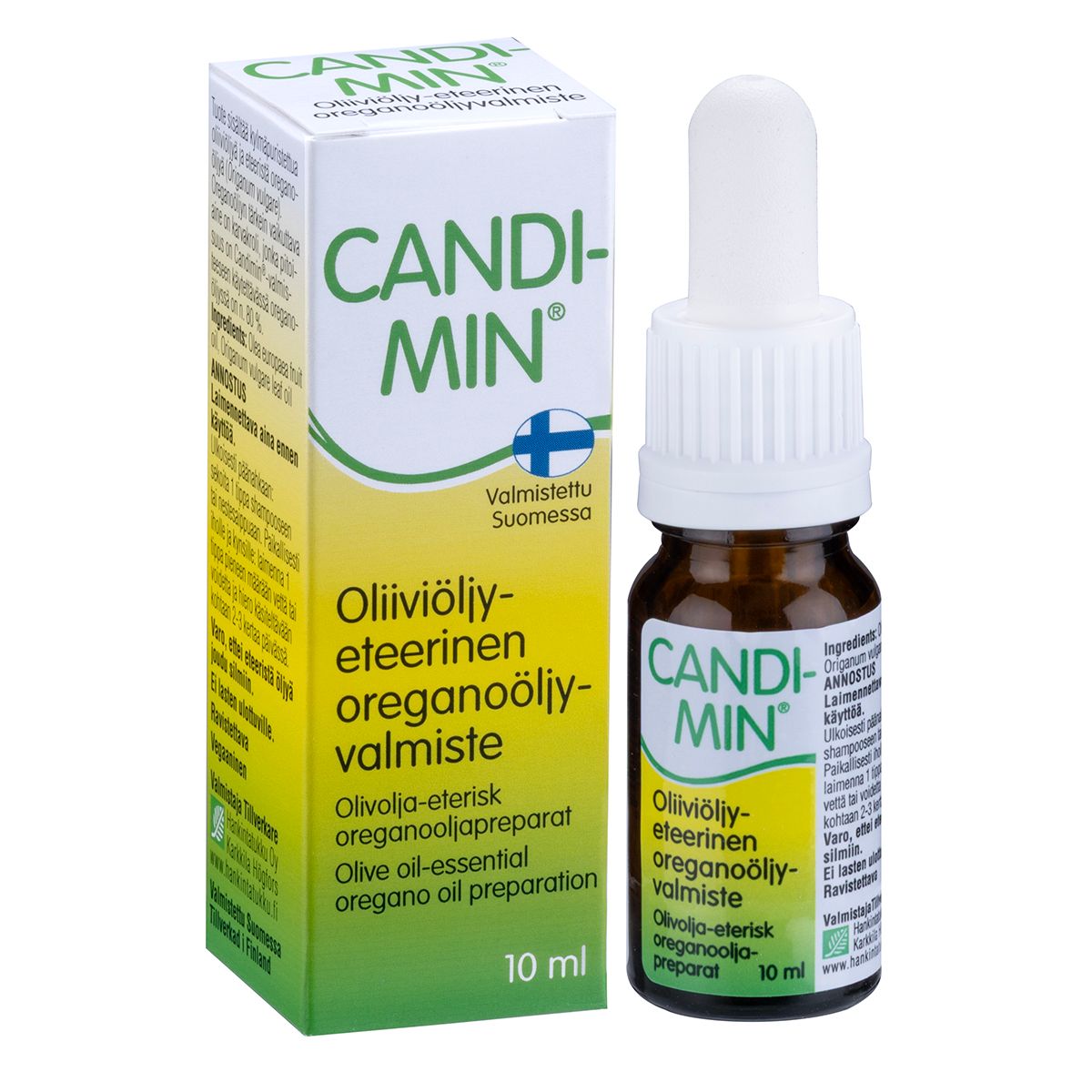 Hankintatukku Candimin牛至油10ml 新包装