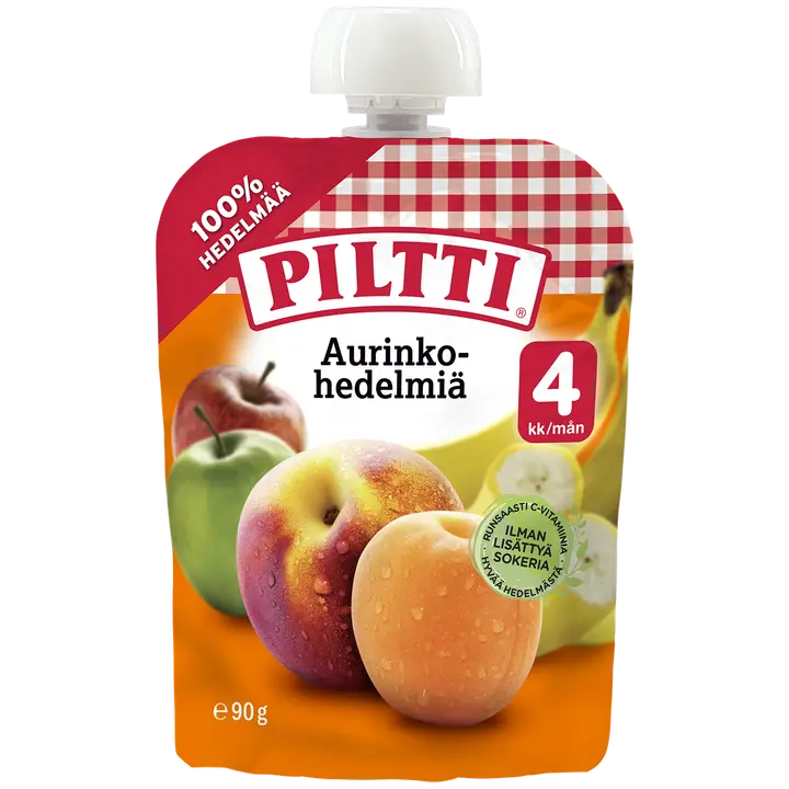 Piltti果泥(桃)90g