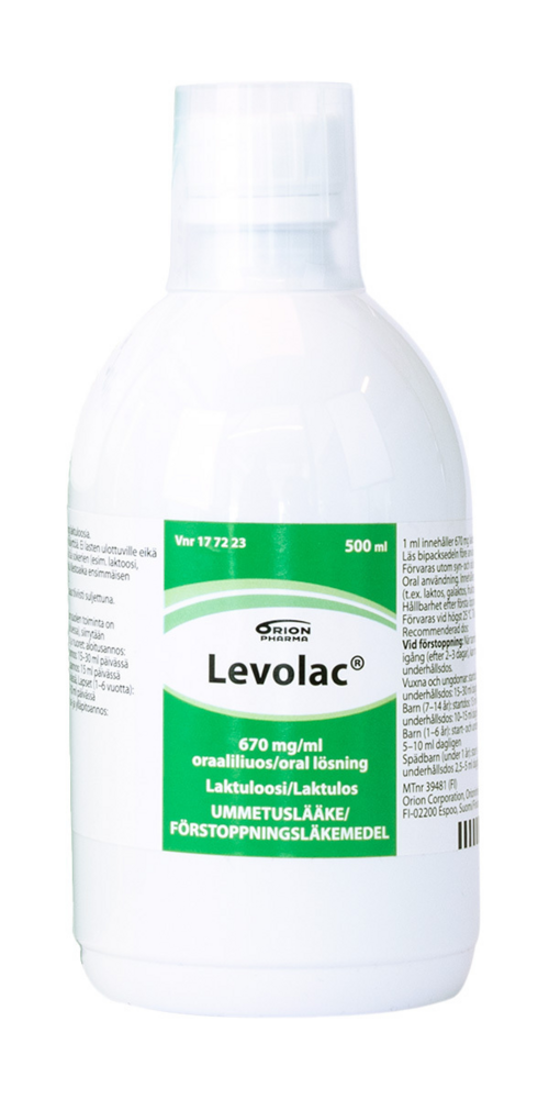 Levolac 乳果糖便秘口服液500ml