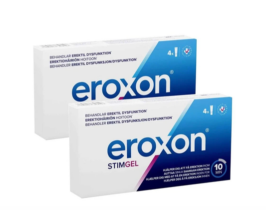 2盒装 Eroxon乙醇冷感热感外用凝胶4支