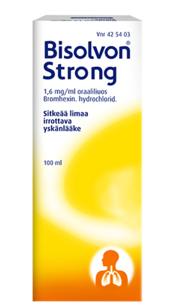 BISOLVON STRONG 1.6 mg/ml 100 ml 止咳口服液100ml