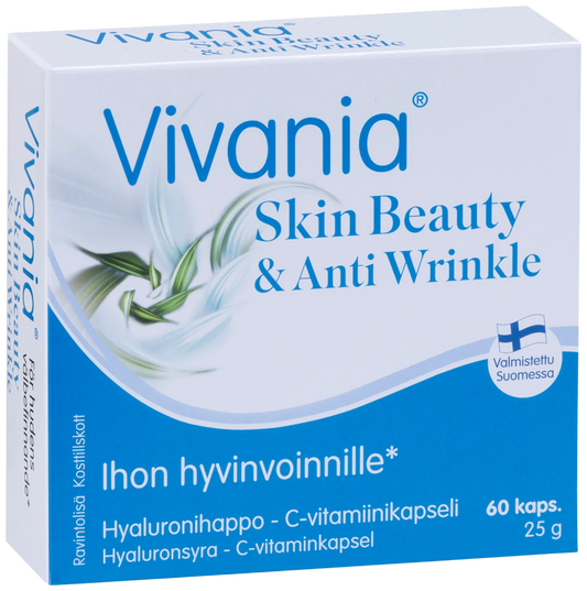Hankintatukku VivaniaSkin玻尿酸+维生素C胶囊 60粒