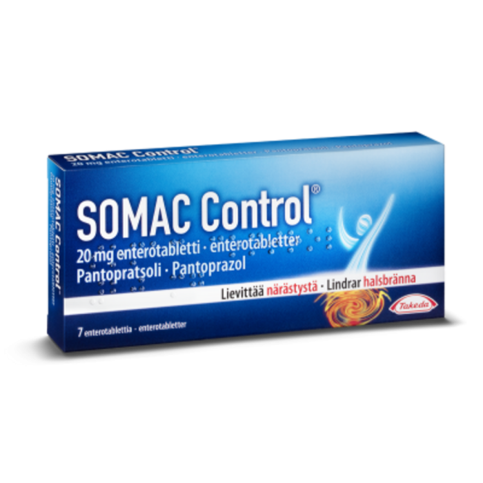 SOMAC CONTROL 护胃片 20毫克 7片