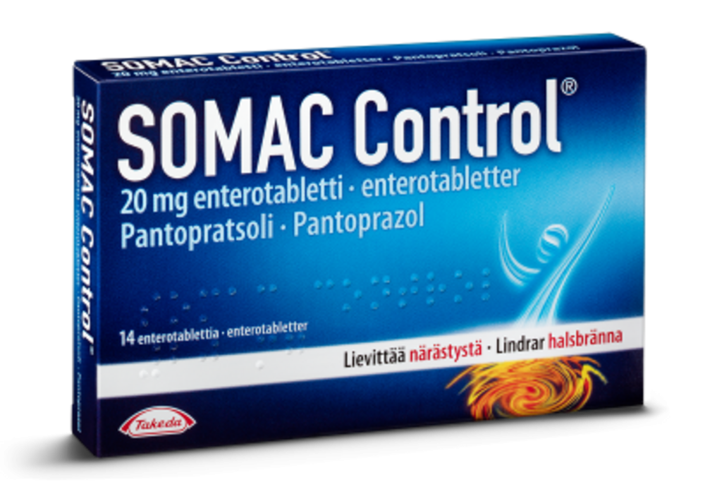 SOMAC CONTROL 护胃片 20毫克 14片