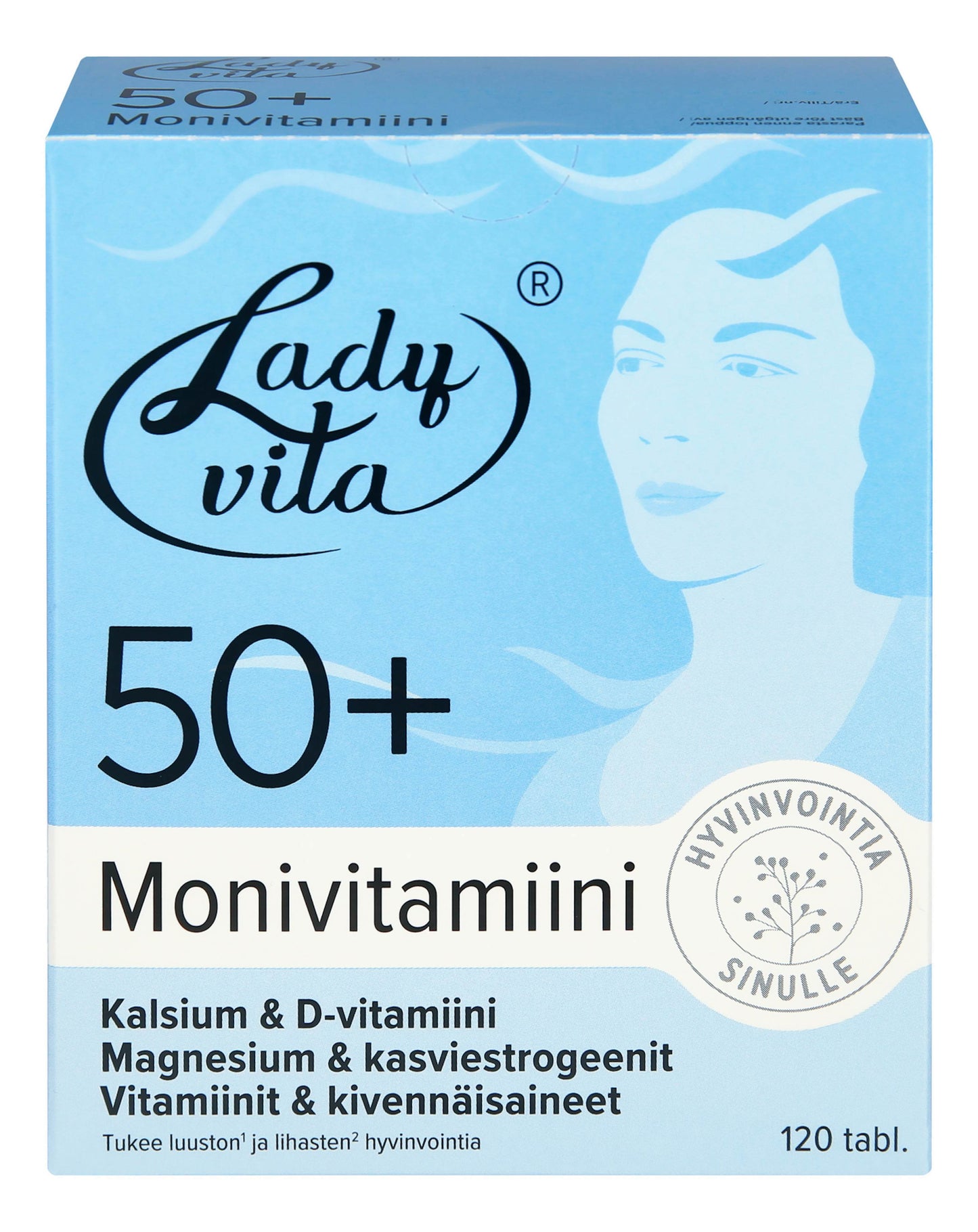 Lady vita 50+维生素 120粒