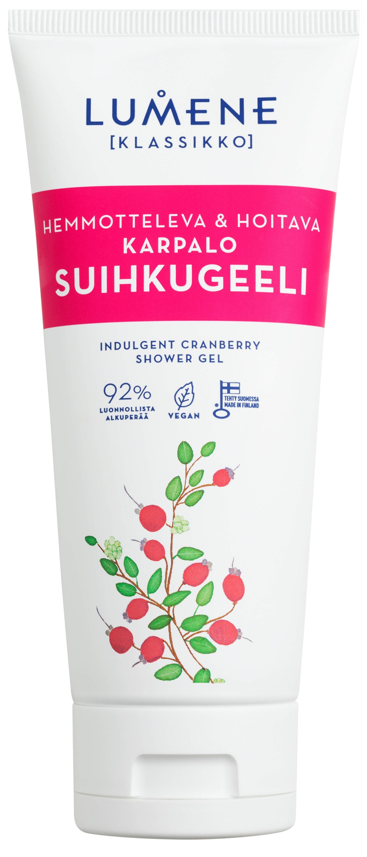 Lumene KLASSIKKO 蔓越莓沐浴露 200ml