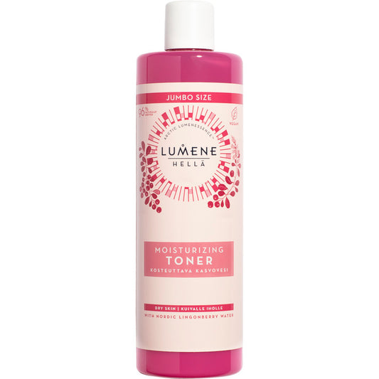 Lumene 越橘爽肤水 保湿补水 粉水400ml