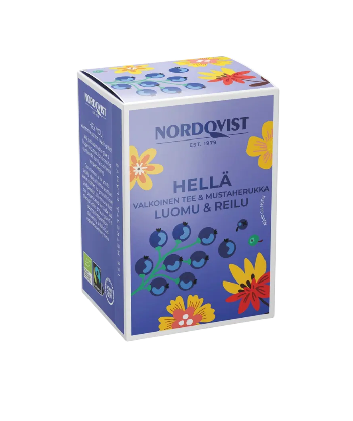 Nordqvist Gentle 白茶黑加仑茶 20袋×1.5g