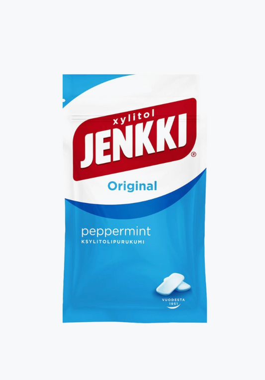Jenkki 原味薄荷木糖醇口香糖 100g