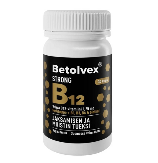 Betolvex 强效维生素B12胶囊 1.25mg 30粒
