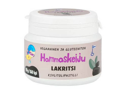 Hammaskeiju 甘草口味木糖醇含片 90g