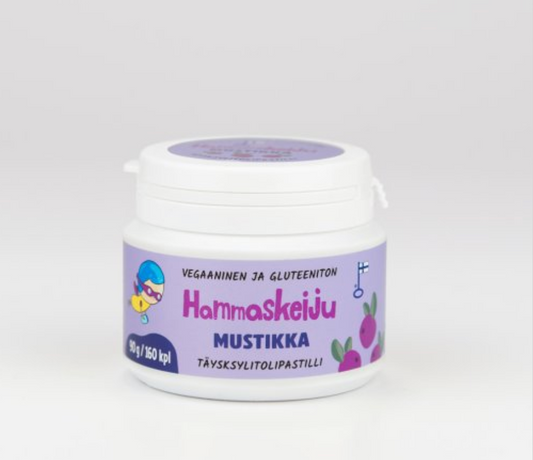 Hammaskeiju 蓝莓味木糖醇含片 90g