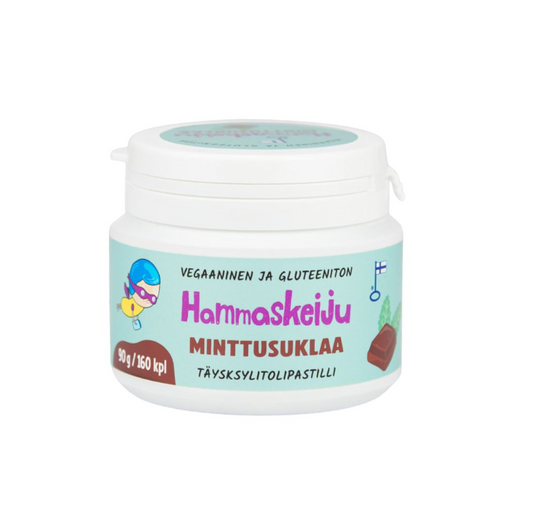 Hammaskeiju 薄荷巧克力木糖醇含片 90g