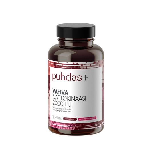 Puhdas+ 纳豆消化酶胶囊120粒