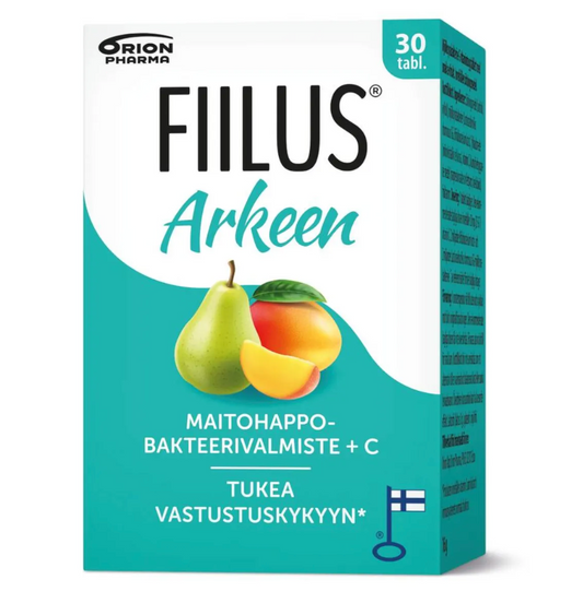 Fiilus 益生菌咀嚼片水果味 30粒