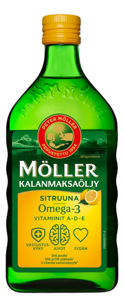Möller 鳕鱼肝油柠檬味500ml