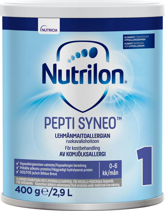 Nutrilon Pepti Syneo 1 400g 临床营养配方粉（0-6月龄）