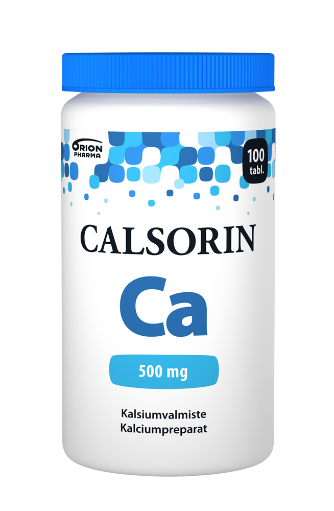 Calsorin 500 mg 钙片 100粒