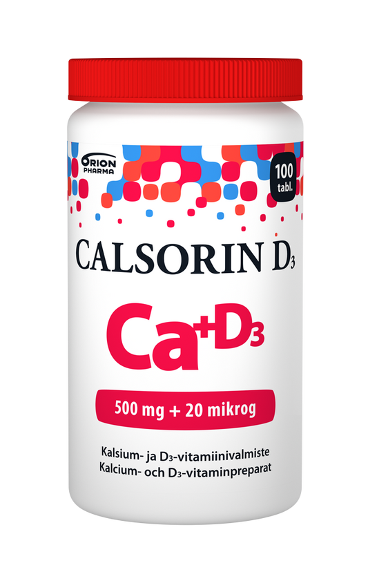 Orion Calsorin 钙片含20mg VD 100粒