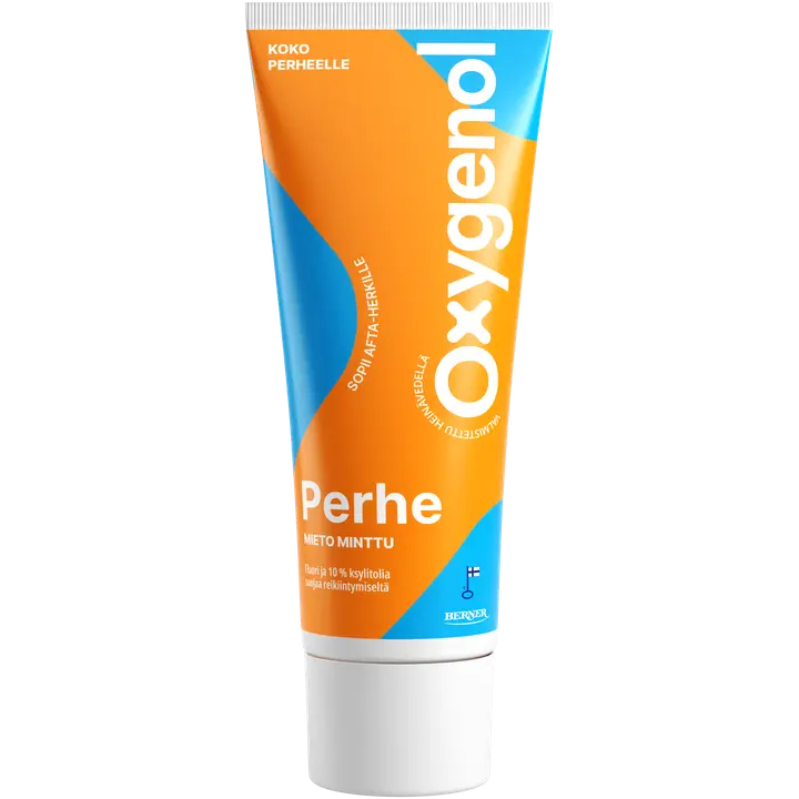Oxygenol Perhe hammastahna 75ml 木糖醇牙膏