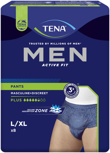 TENA Men 主动贴合裤型 大号 8件
