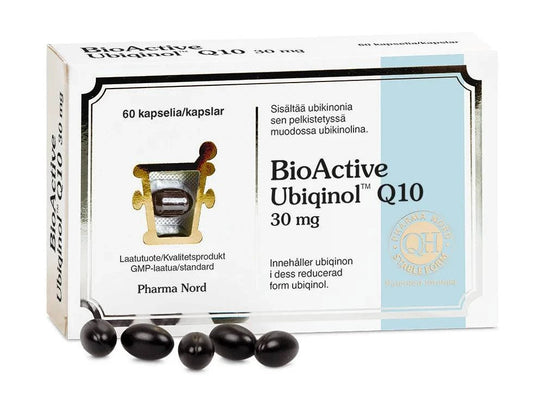法尔诺德BioActive Ubiqinol 30 mg 泛醇60粒