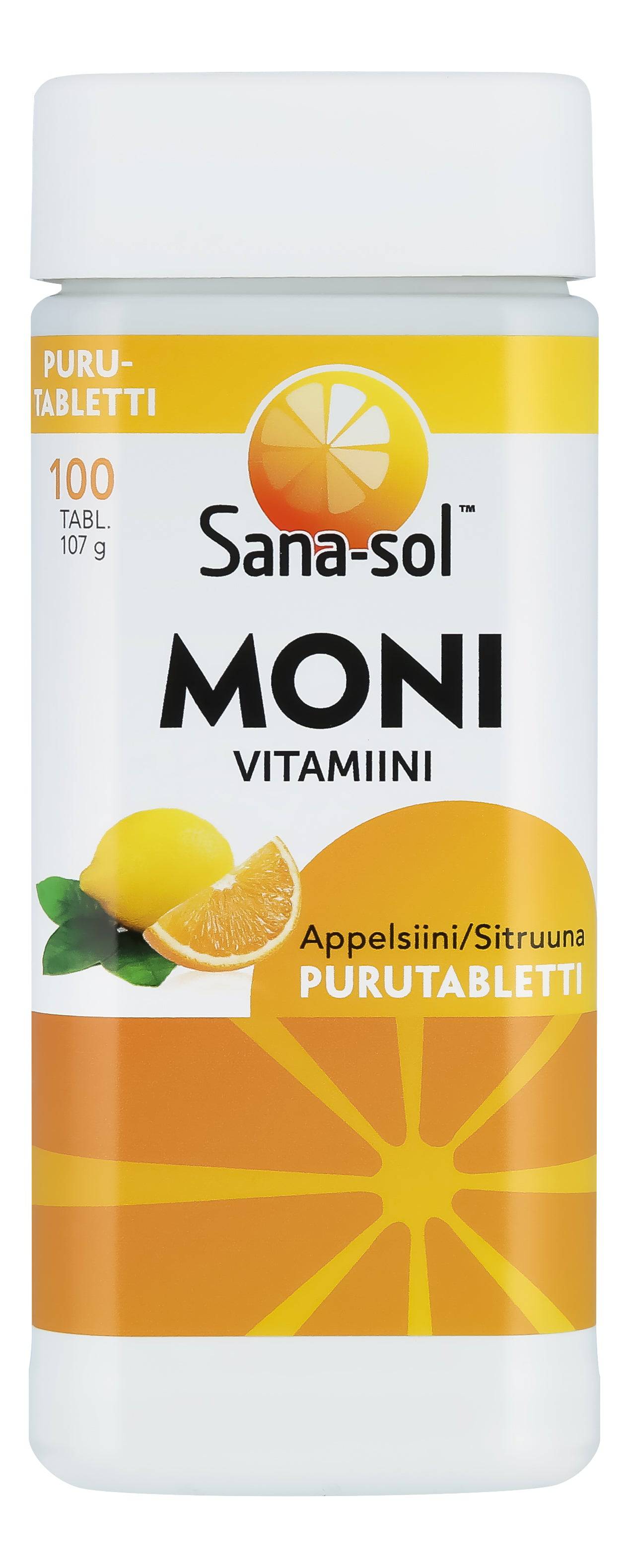 Sana-sol多维橙子味100粒