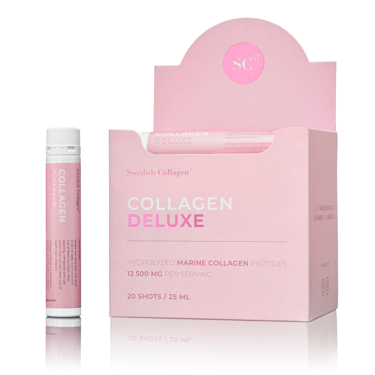Swedish Collagen Deluxe kollageenishotti 20 x 25 ml